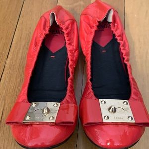 Fendi foldable flats size US 6 IT 36. Great condition! Authentic.